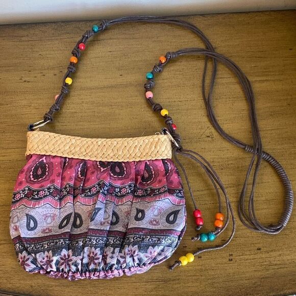 🔥3/$20🔥 Boho small colorful crossbody bag - Picture 1 of 6